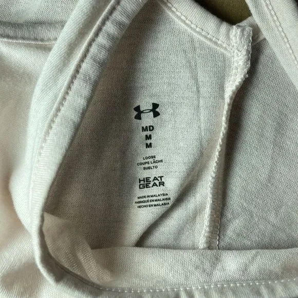 Under Armour X-Back WOMENS MEDIUM Pink Tank 1342687-675 - Picture 2 of 3